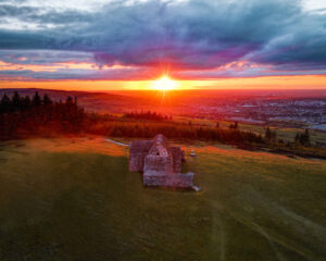 Dublin Sunset - Hellfire Club Dublin Mountains