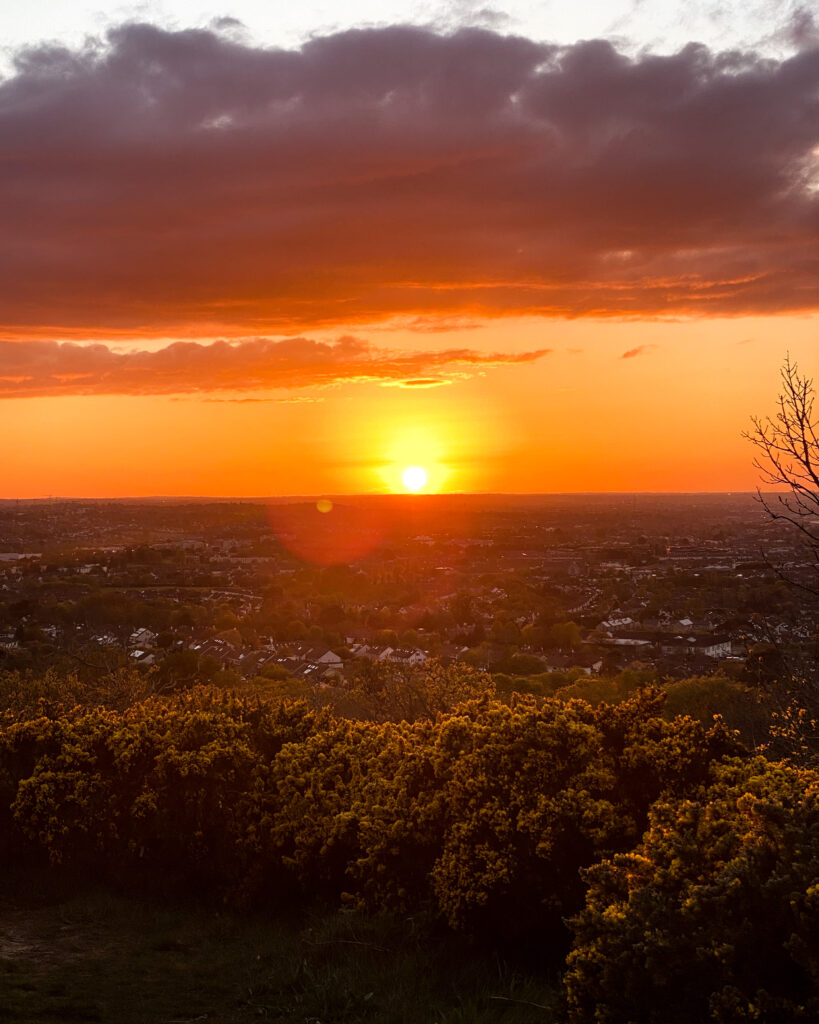 Dublin Sunset - Killiney Hill