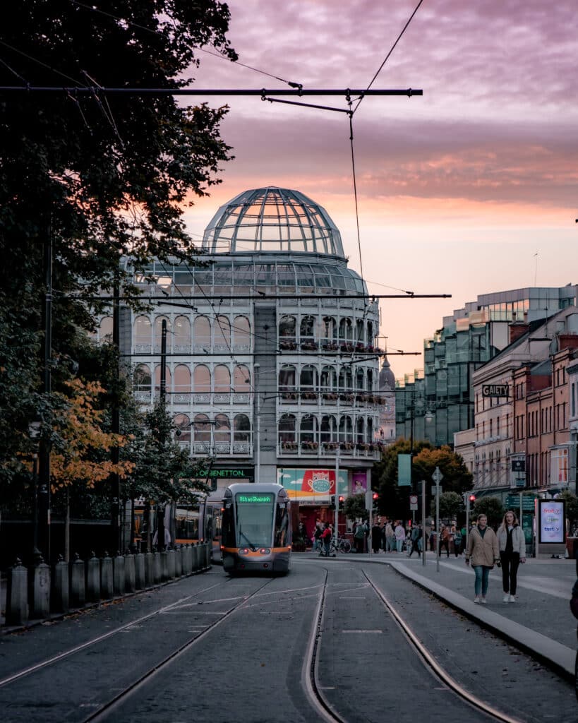 Dublin Sunset - Stephens Green