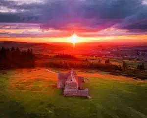 Dublin Sunset - Hellfire Club Dublin Mountains