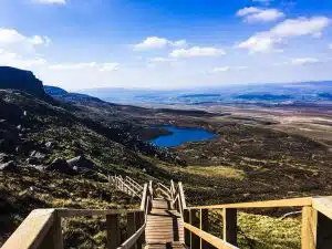 Stairway to Heaven Ireland: A view of the lake, stairway and fermanagh