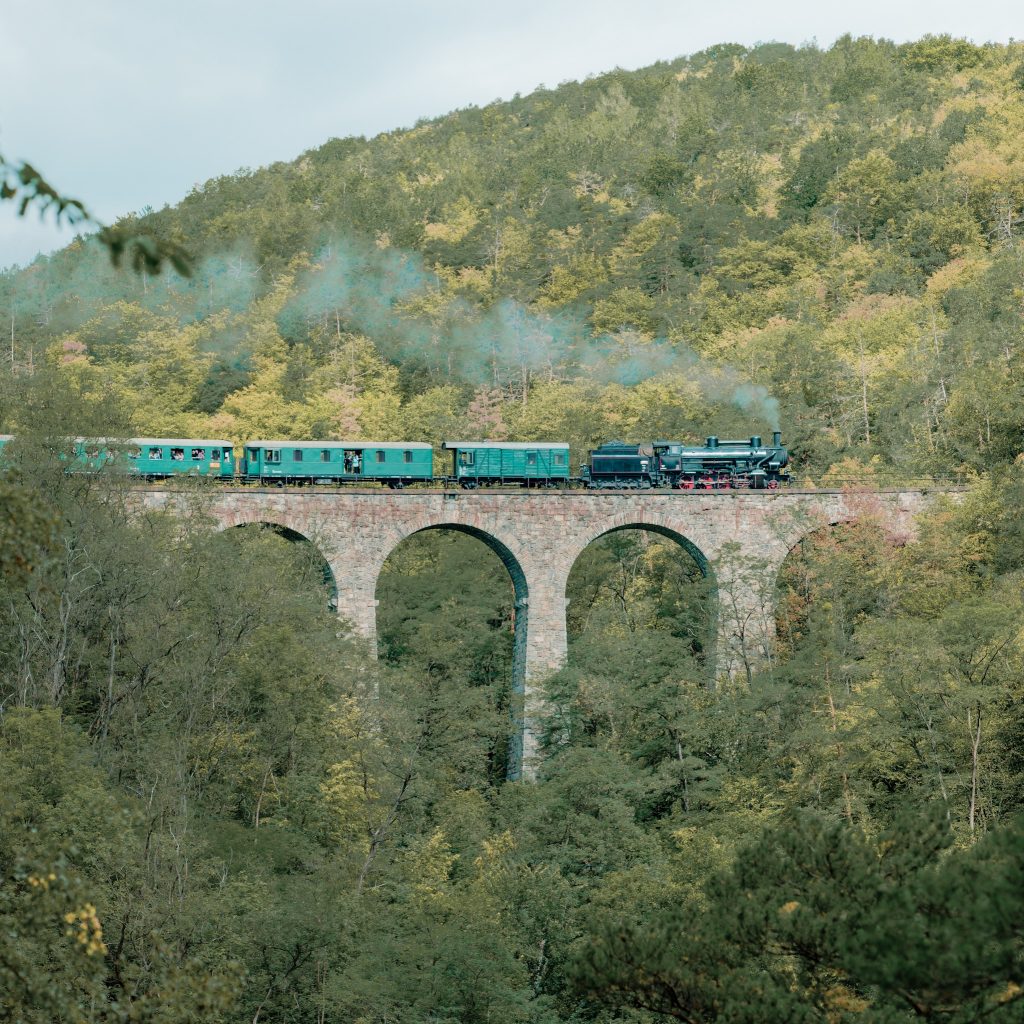Train View from Interrail Itinerary