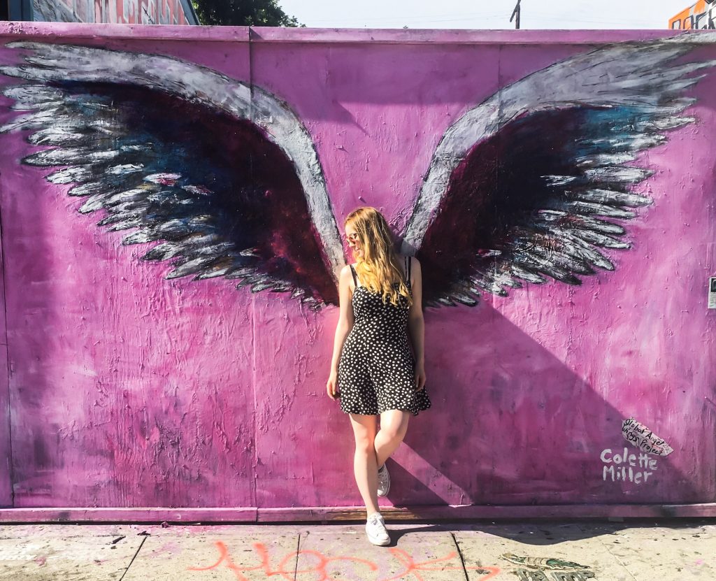 Colette Miller Angel Wings Melrose Avenue Los Angeles