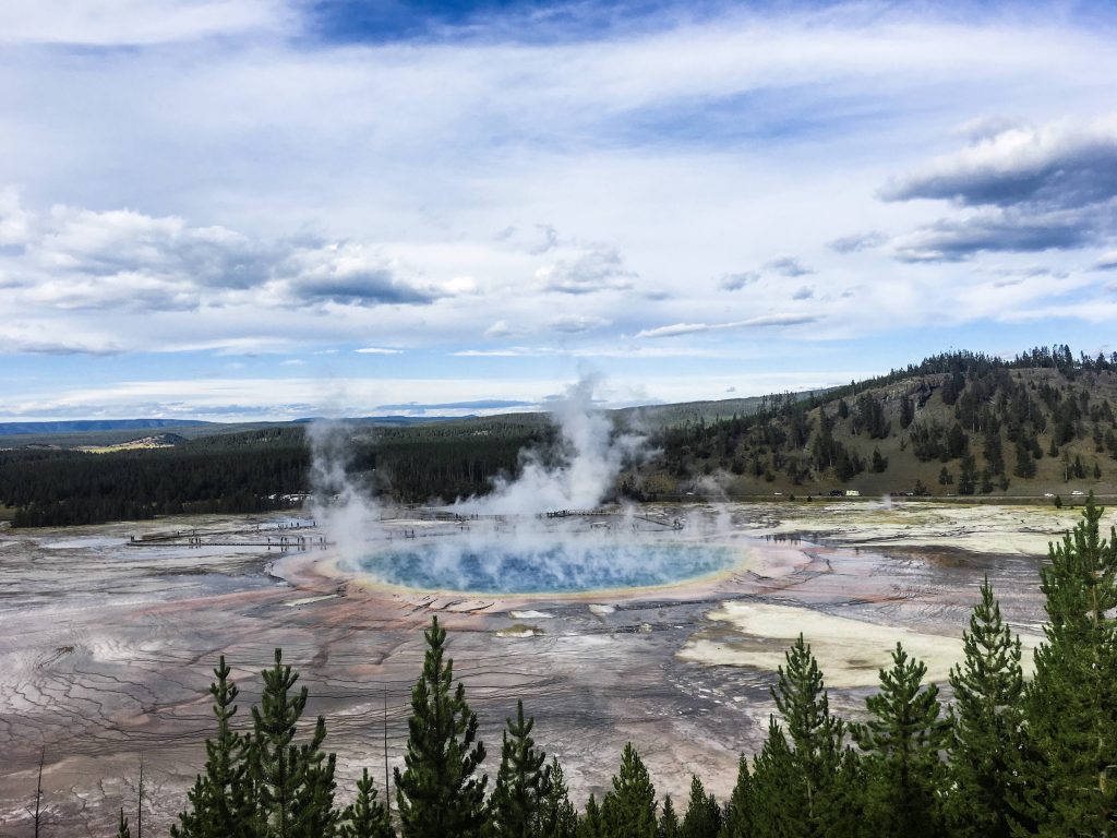 2 days in yellowstone - Grand Prismatic Spring, Yellowstone National Park