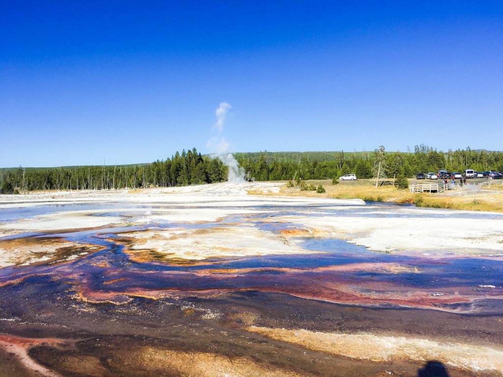 2 days in yellowstone The Black Sand Basin