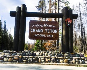 Hiking Grand Tetons | The Grand Tetons National Park Sign
