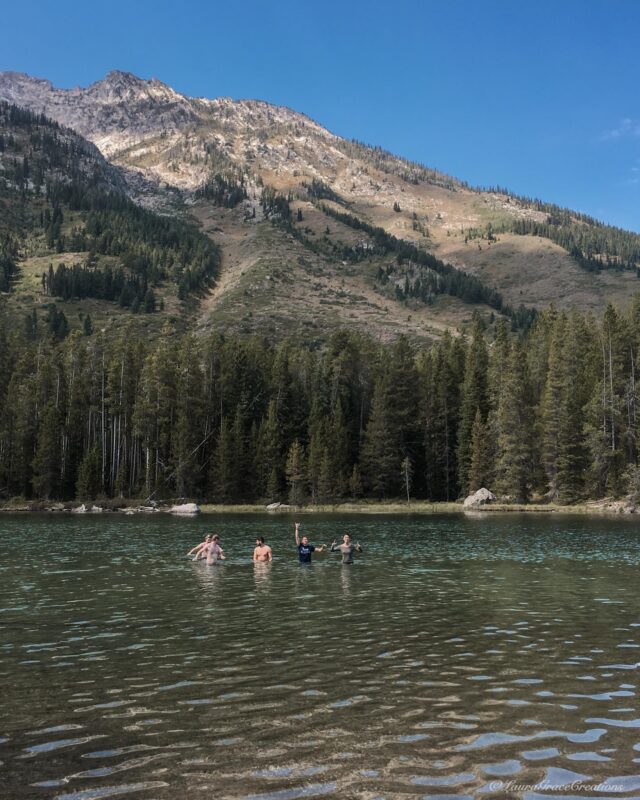 One Day in Grand Teton: Swimming in String Lake Grand Teton