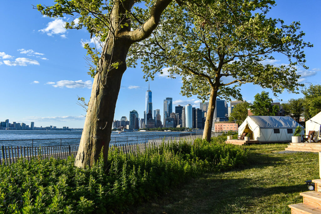 Glamping at Governor's Island