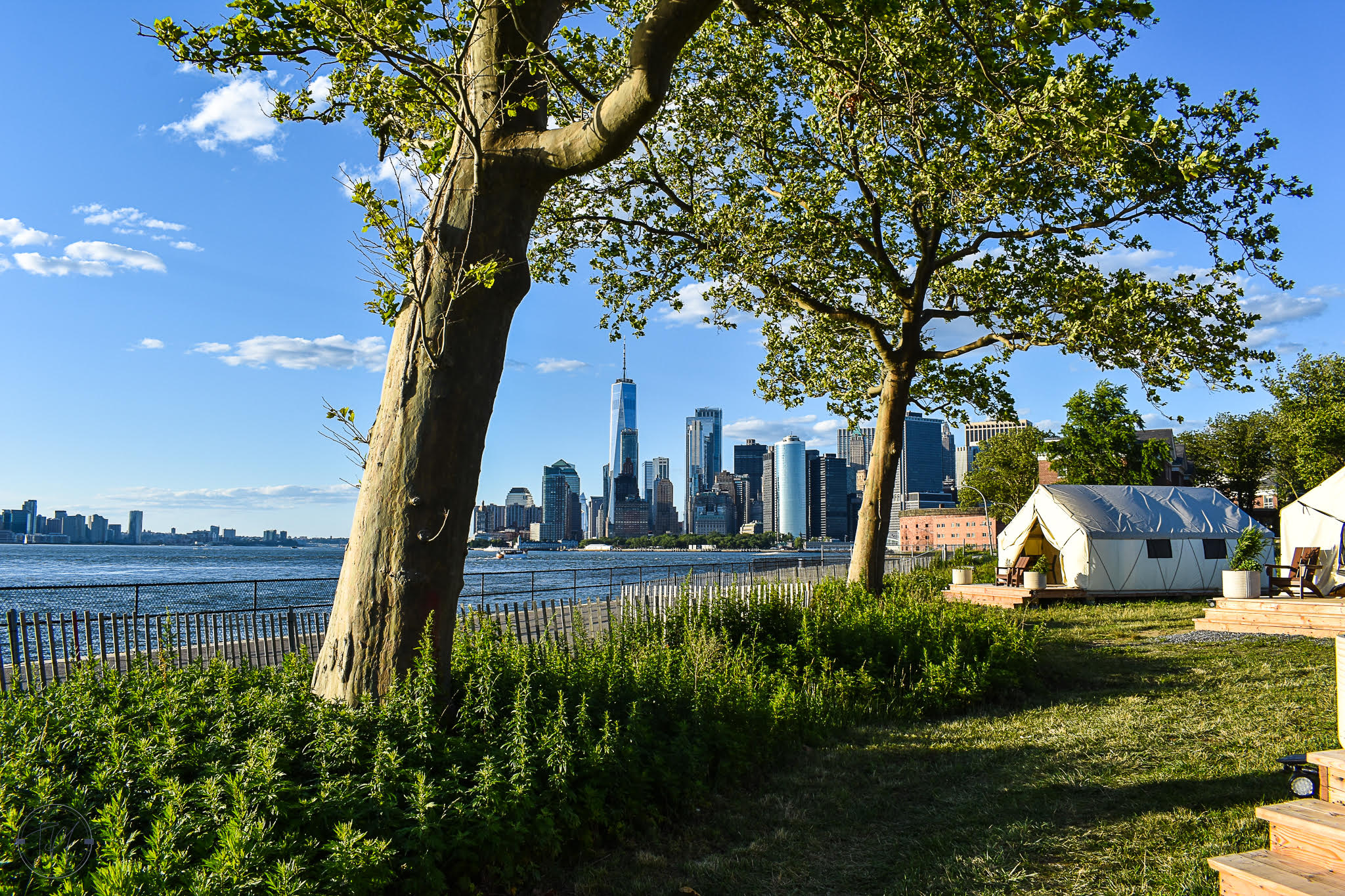 Glamping at Governor's Island
