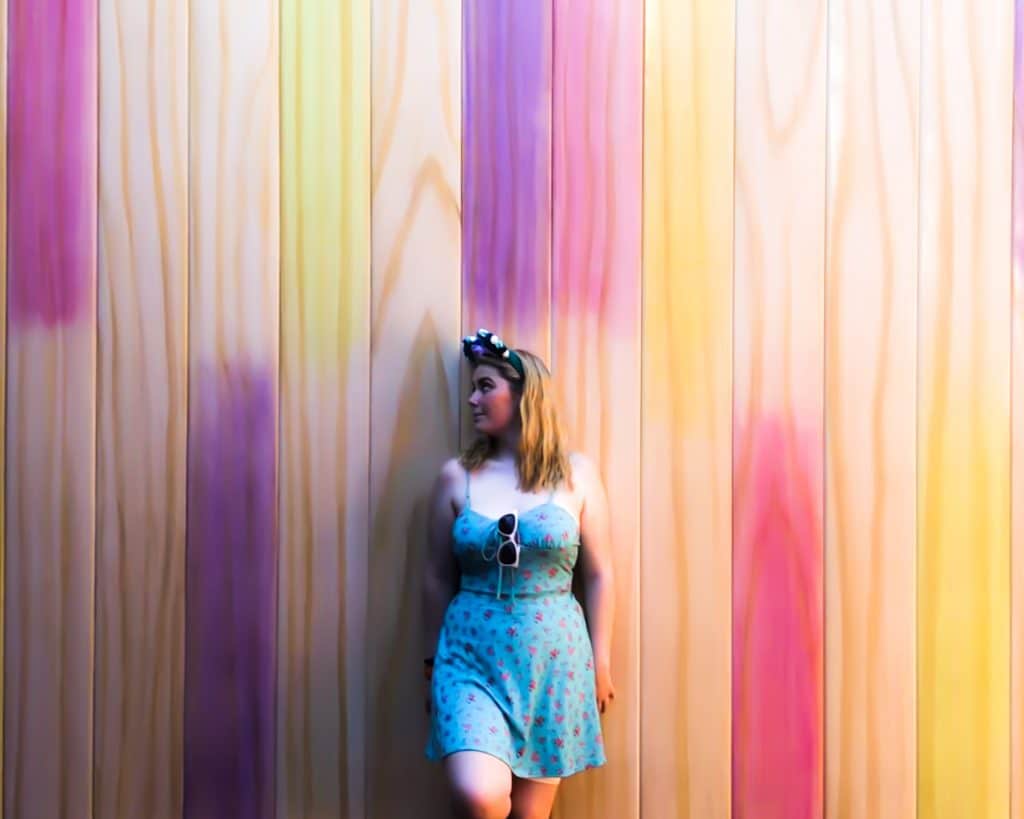 Disney Instagram Walls - The Popsicle Wall - Toy Story land - Hollywood Studios