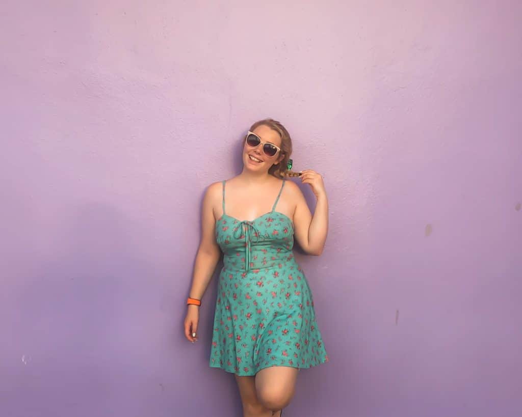 Disney Instagram Walls The Purple Wall, Magic Kingdom