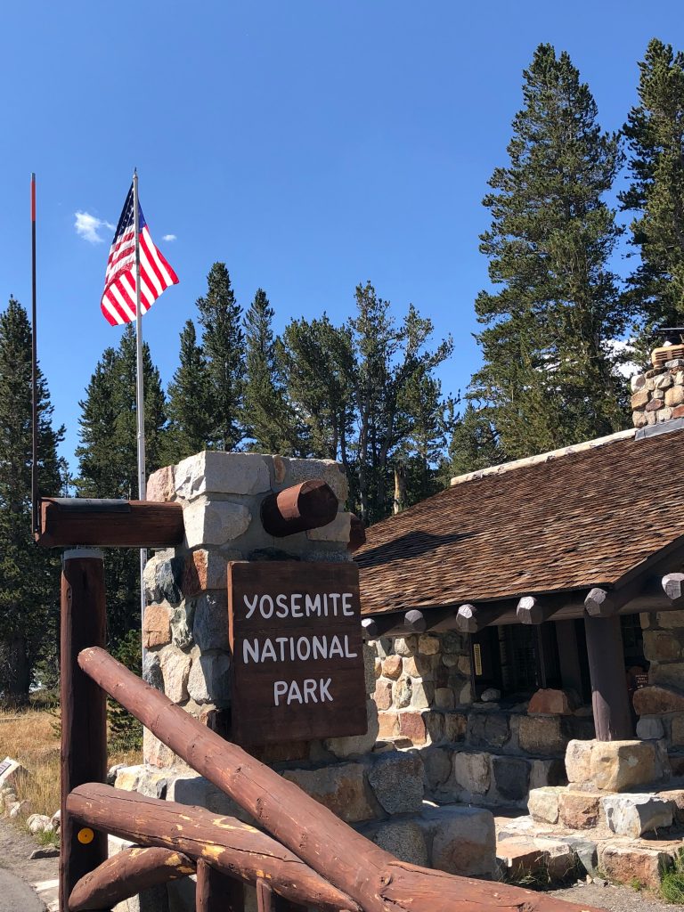 Yosemite National Park Tioga Entrance