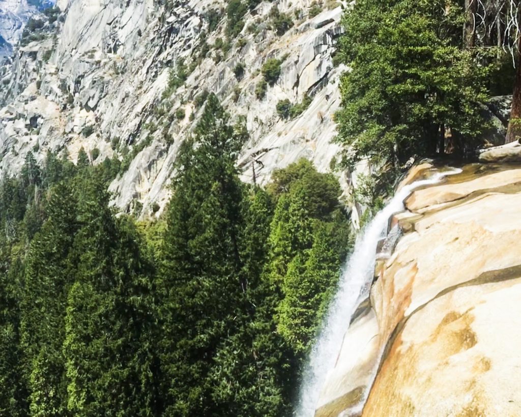 2 Day Yosemite Itinerary Top of Vernal Falls