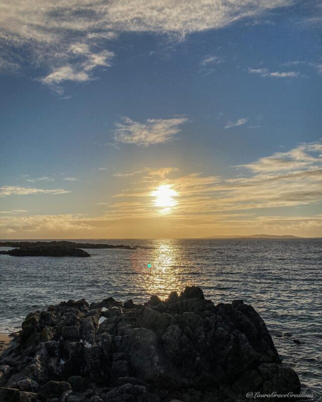 Sunset, Anchor Beach, Connemara, Ireland