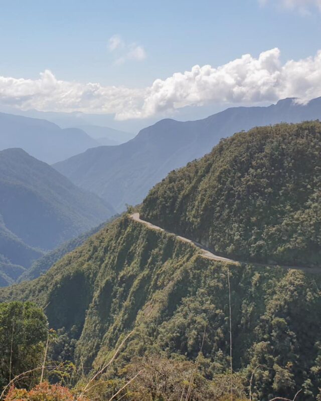 Cycling Death Road, Bolivia © Backpack and Bushcraft