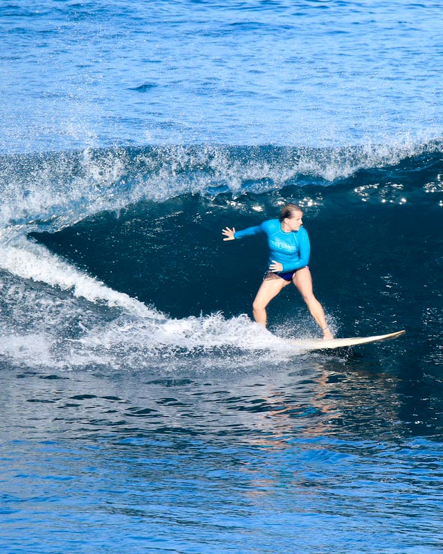 Surfing in Bali © Peter Pan Traveler